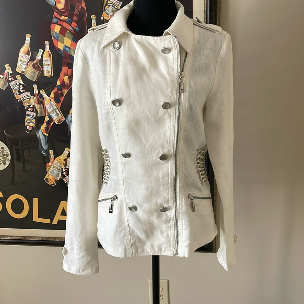 MUR MUR linen jacket size medium - Picture 3 of 7